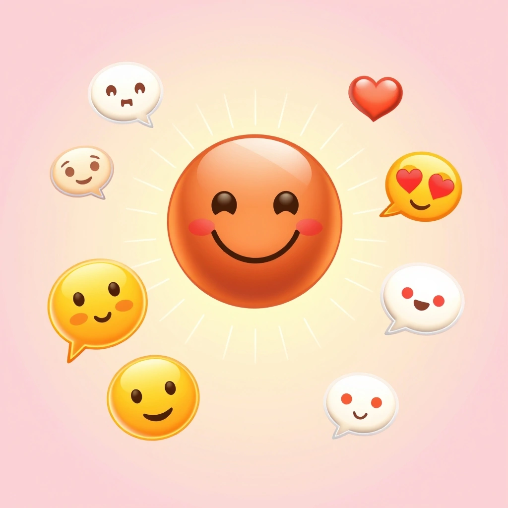 Single emoji influencing digital communication and relationships