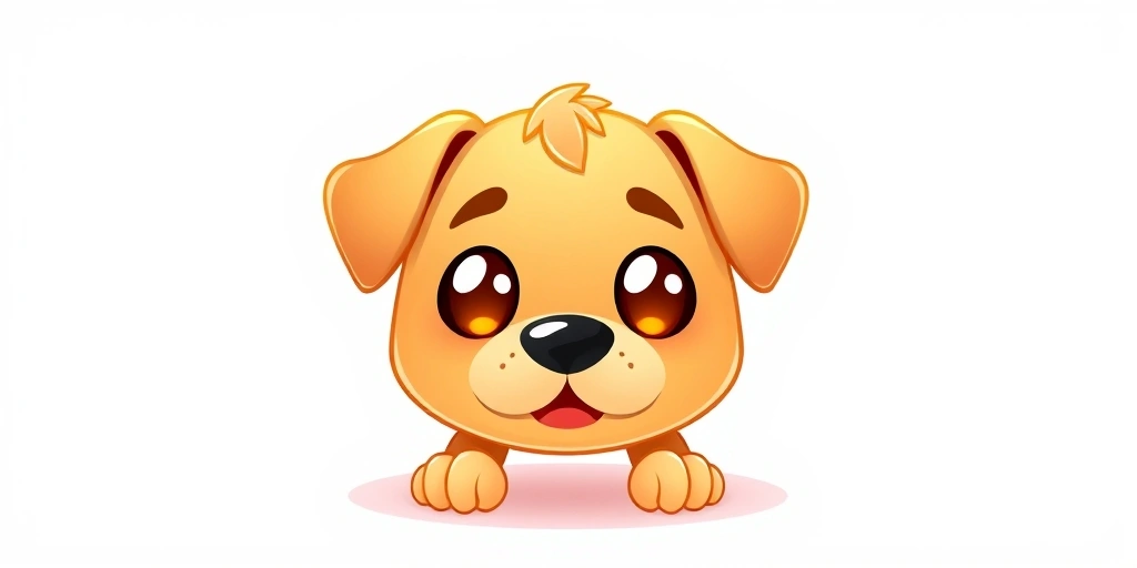 Pleading face emoji with puppy dog eyes requesting something