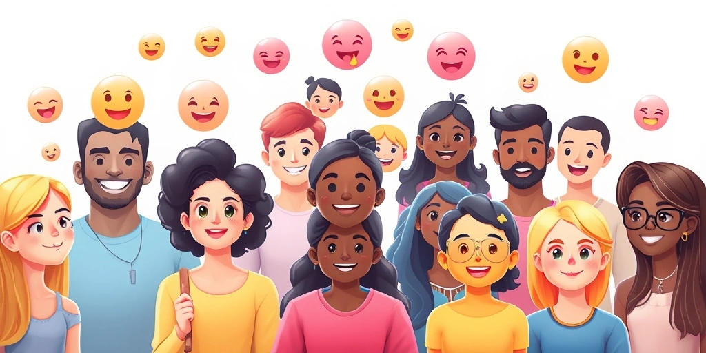 Future of emojis depicting diverse and inclusive representation with animated and 3D emojis.