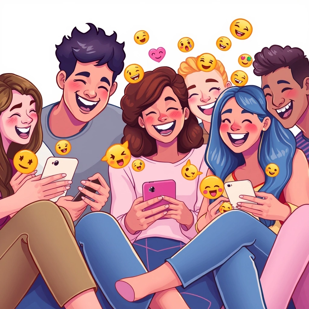 Spark Joy! How Emojis Turn Relaxed Chats into Playful Adventures