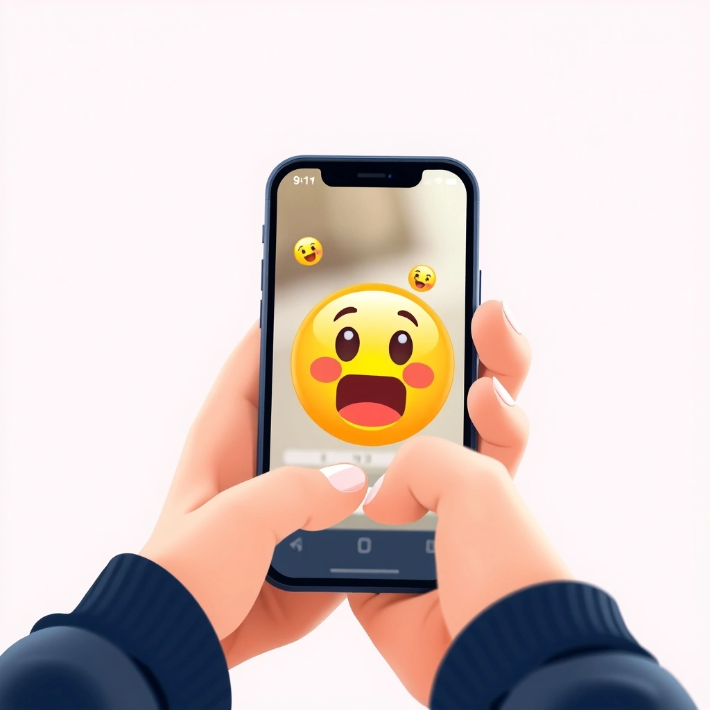 When a Single Emoji Speaks Volumes: Excitement Amidst Uncertainty