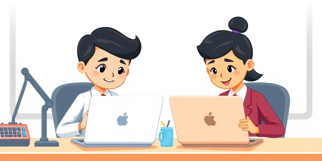 Two colleagues having different reactions to the same emoji in a message.