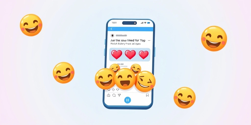 A close-up of a phone showing a viral social media post with emoji reactions.