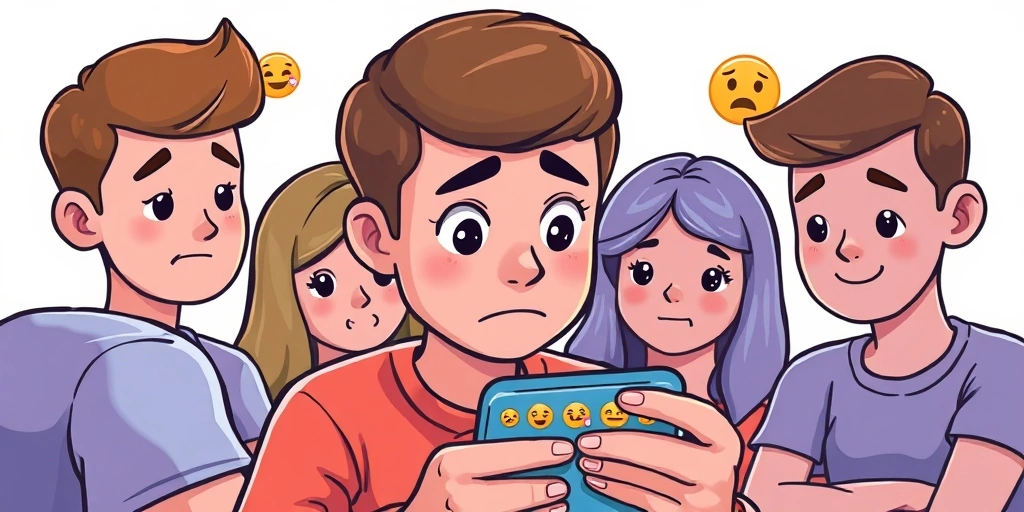 Person worried about emoji misunderstanding in group chat