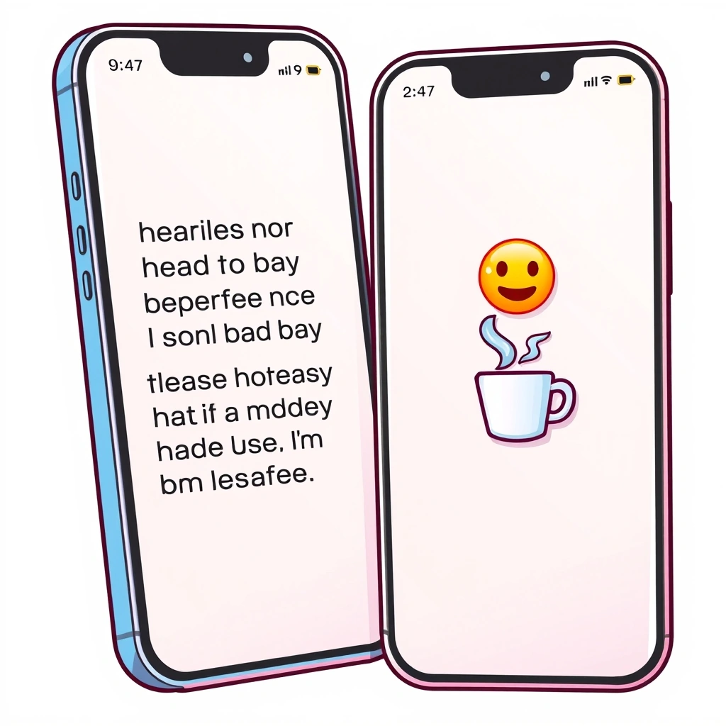 A text conversation where a long message about a hard day is met with a simple, caring emoji reply. A text conversation where a long message about a hard day is met with a simple, caring emoji reply.