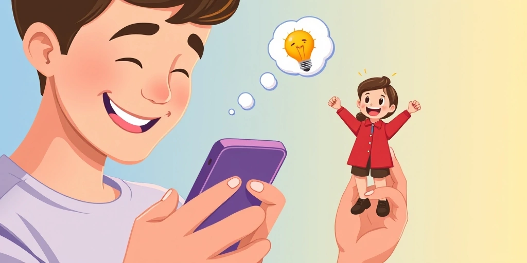 Person having an idea, represented by a sequence of emojis in a thought bubble. Person having an idea, represented by a sequence of emojis in a thought bubble.