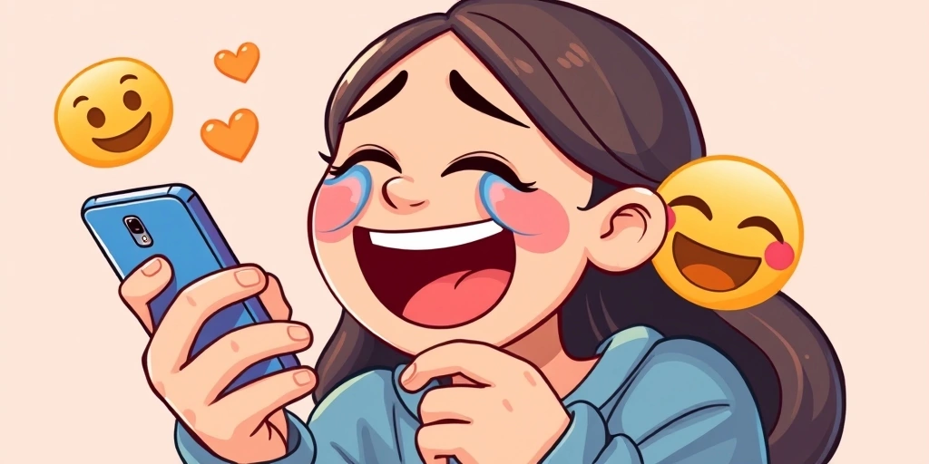 Someone laughing so hard they cry, representing the classic ππ emoji pair meaning. Someone laughing so hard they cry, representing the classic ππ emoji pair meaning.