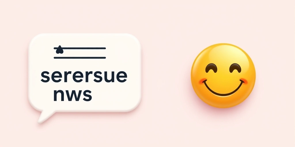 A mismatched emoji response to a serious message.