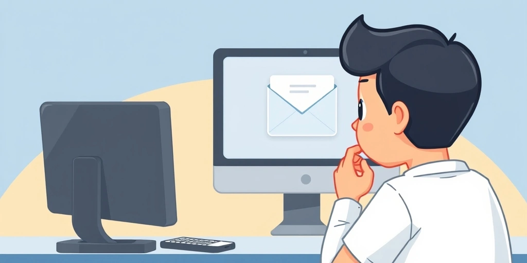 A professional thoughtfully considering emoji use in a work email on their laptop. A professional thoughtfully considering emoji use in a work email on their laptop.