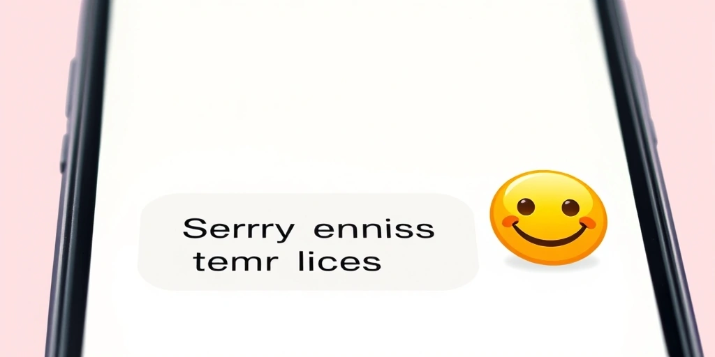 Comparison of a plain text message and the same message softened by a smiling emoji on a phone screen. Comparison of a plain text message and the same message softened by a smiling emoji on a phone screen.