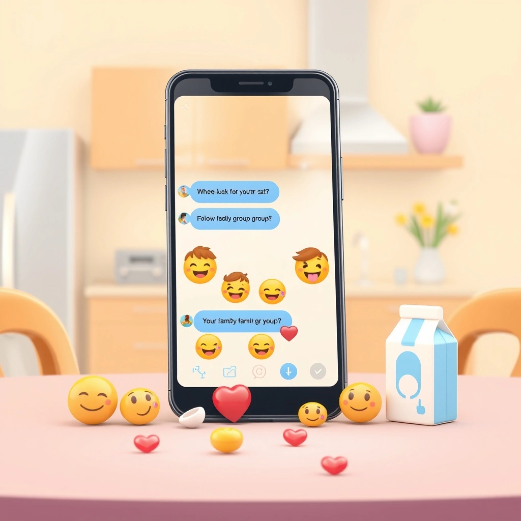 The Quiet Magic of Emojis in Family Group Chats