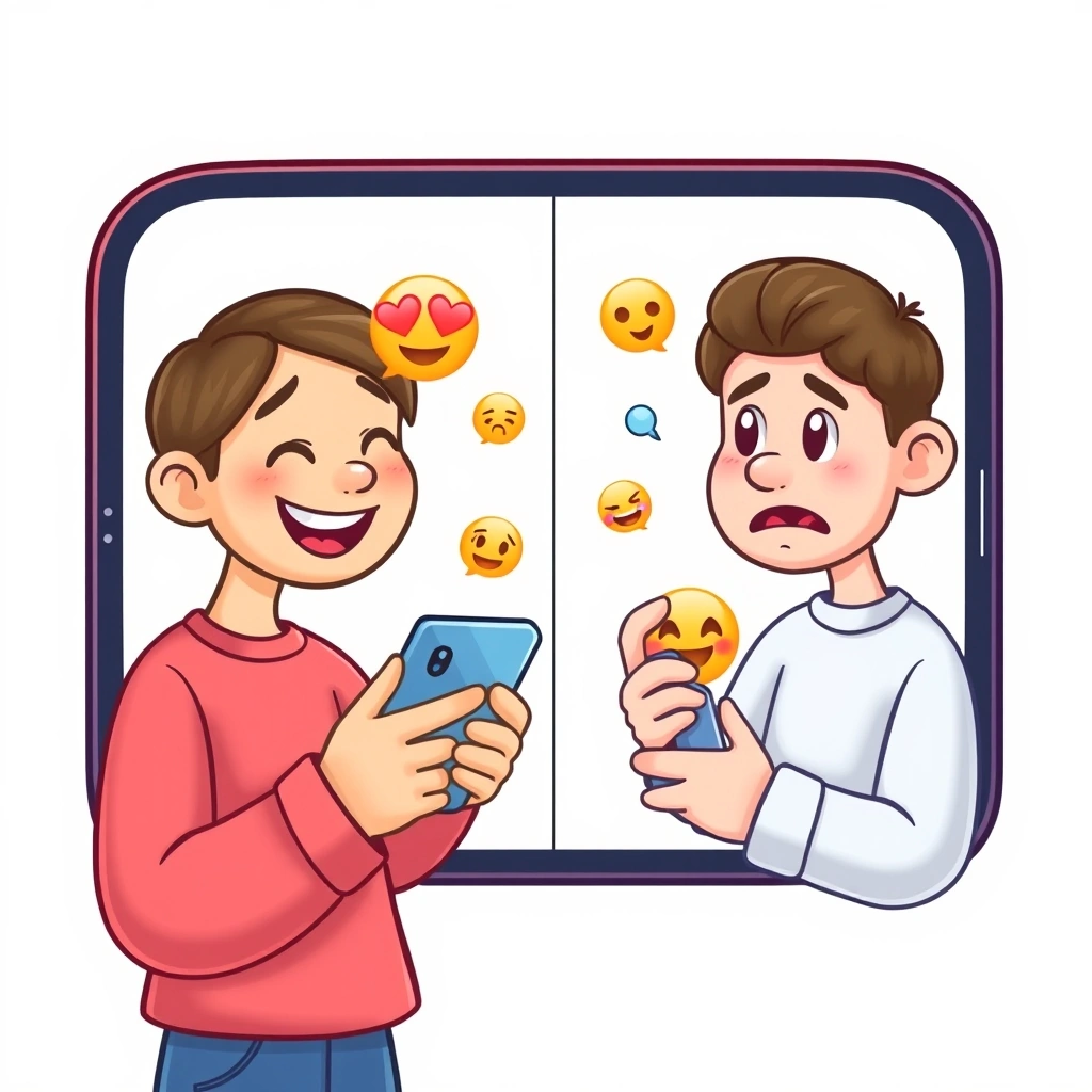 The gap between sending a playful emoji and how it is received at work. The gap between sending a playful emoji and how it is received at work.